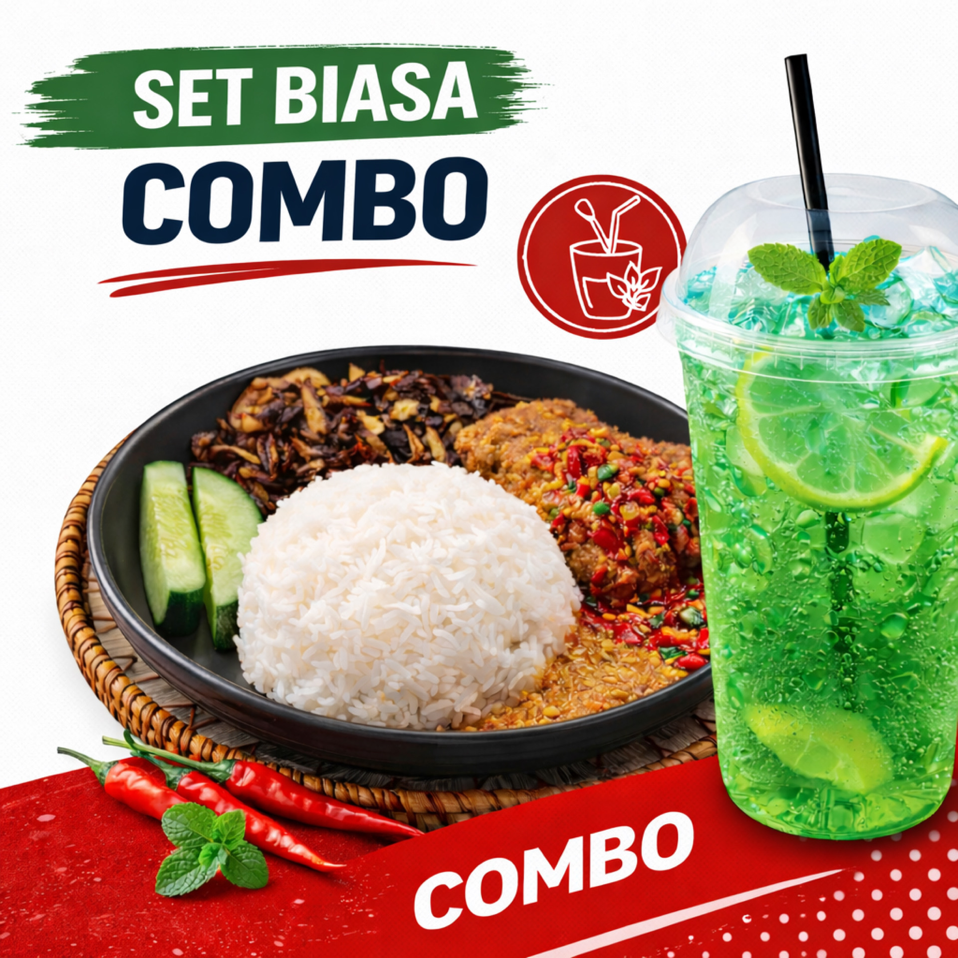 Set Biasa bersama Mojito